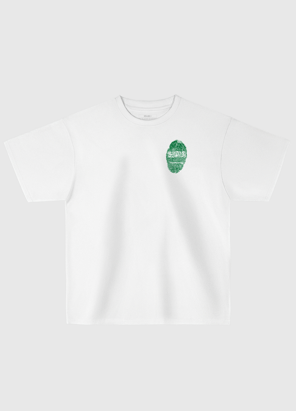 بصمة سعودية Oversized T-Shirt