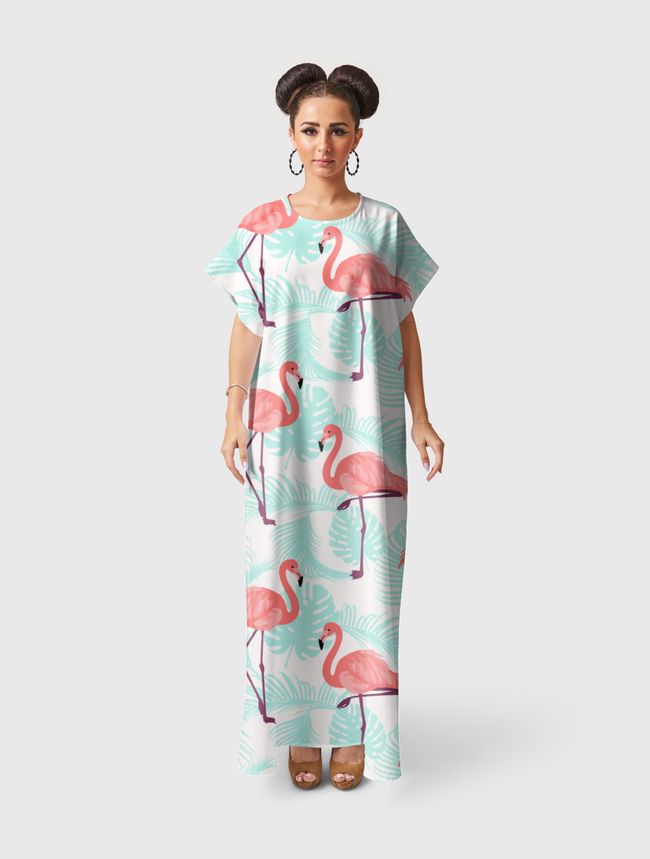 Flamenco summer pattern - Short Sleeve Dress