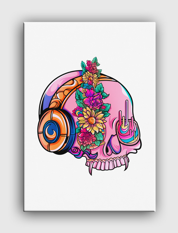 Spring skull Canvas