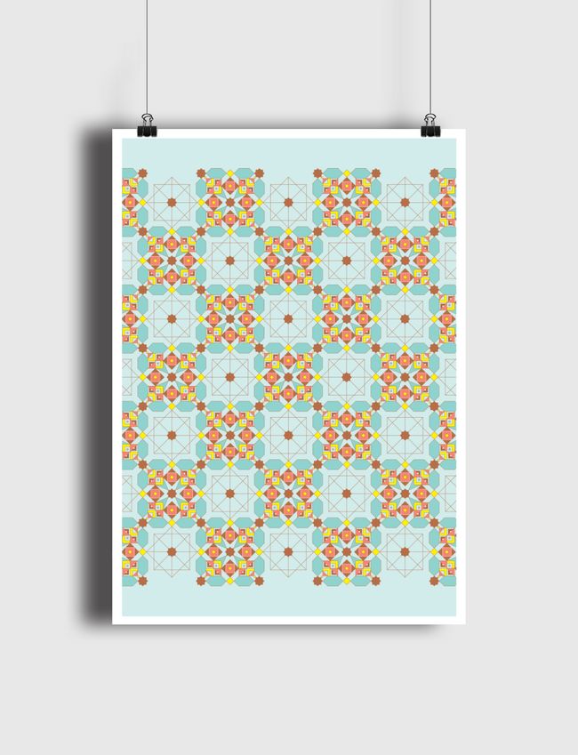 Islamic Pattern - Poster