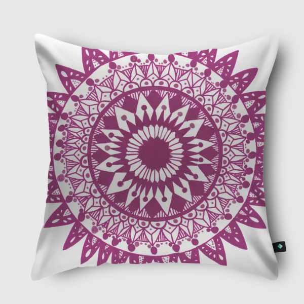 mandala  Throw Pillow