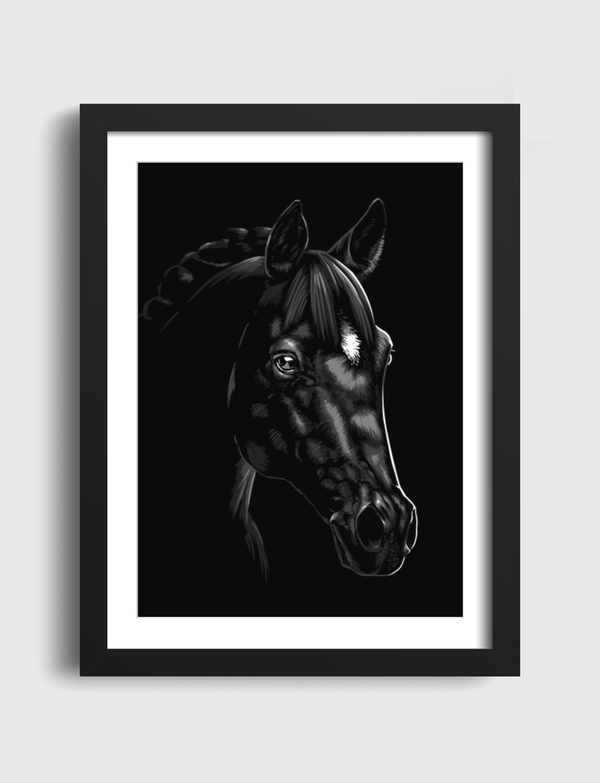 Beautiful Arabian horse Artframe