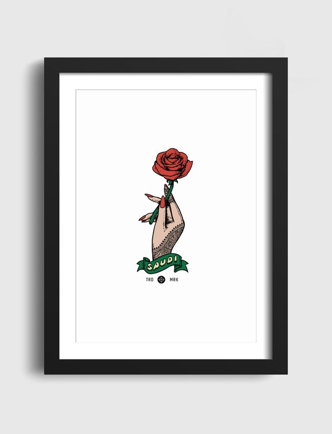 Henna and Roses - Artframe