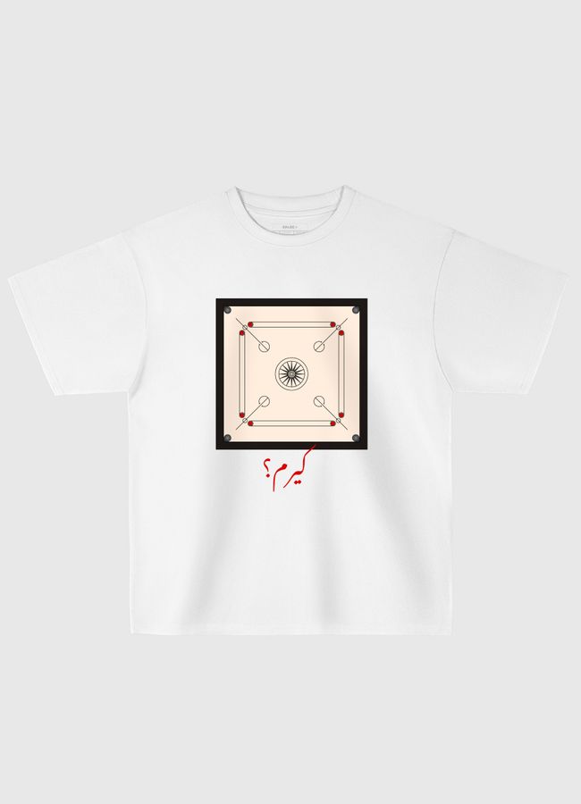 Carrom and chill? - Oversized T-Shirt