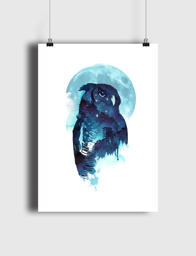 Midnight owl - Poster
