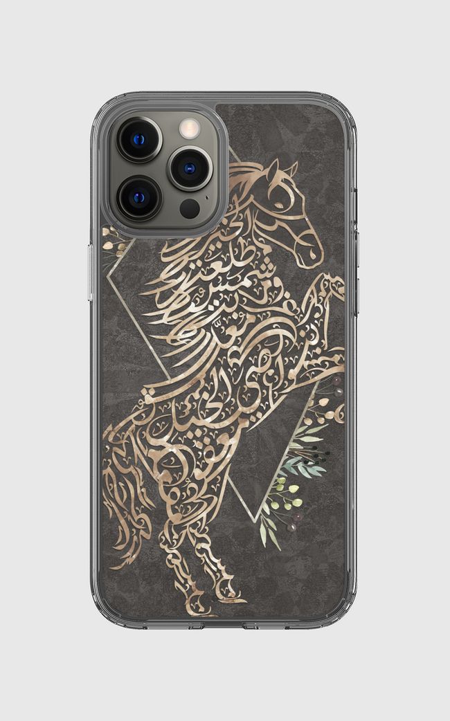 Horde arabic calligraphy - Clear Case