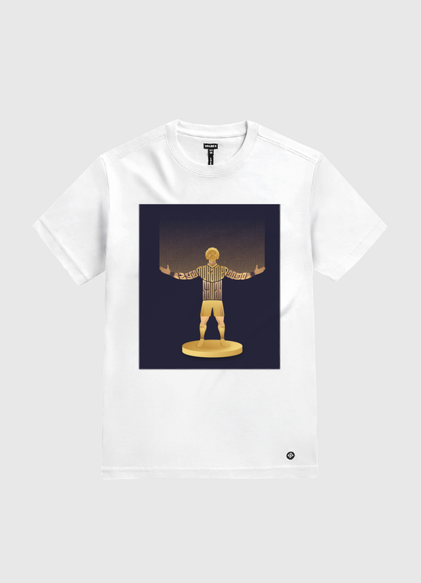 محمد صلاح  MO Salah  White Gold T-Shirt
