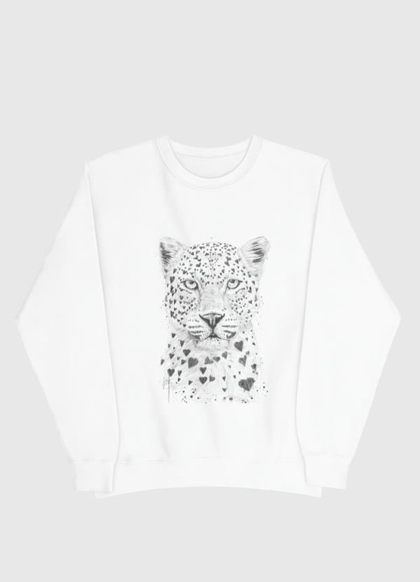 Lovely leopard Men Sweatshirt