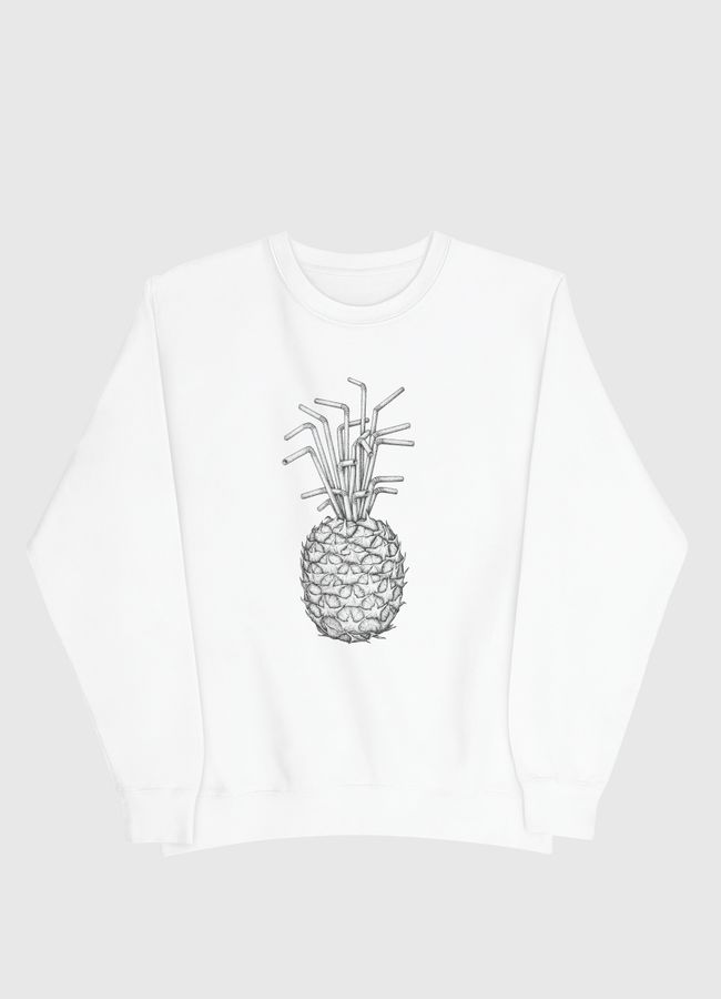 Pineapple straws - Men Sweatshirt