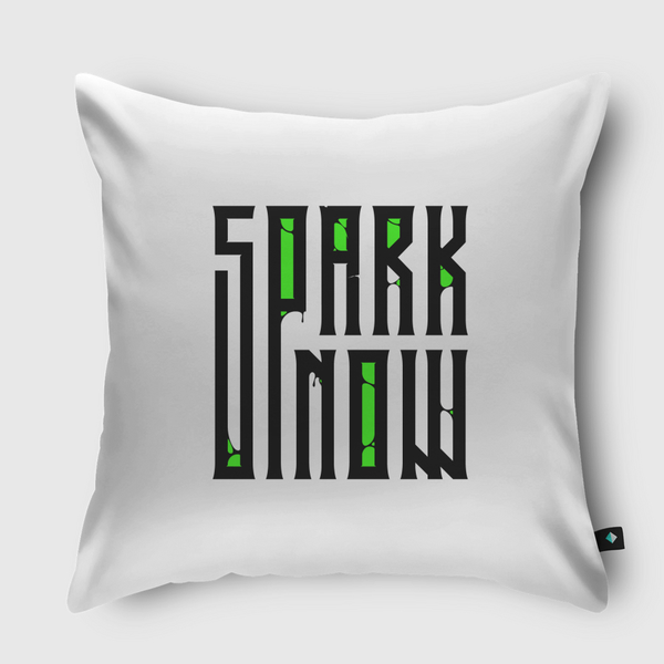 SPARK Slime Throw Pillow