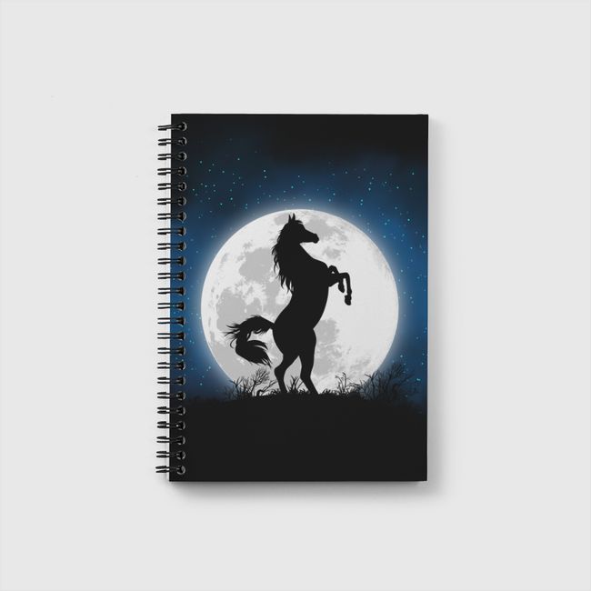 Moon Horse  - Notebook