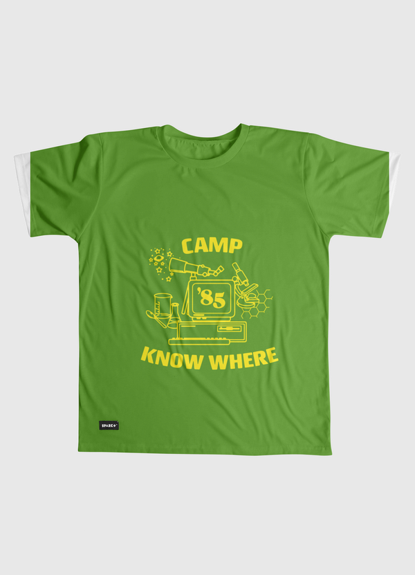 Camp Know Where Men Graphic T-Shirt