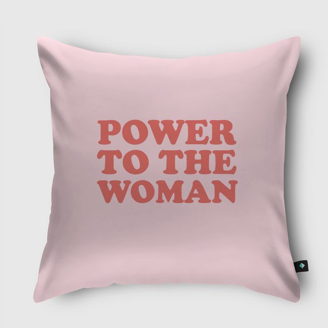 Power To The Woman - Throw Pillow