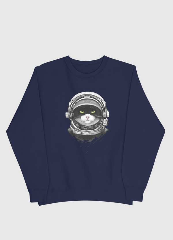 Cosmic cat Men Sweatshirt