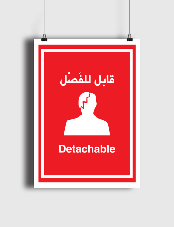 Detachable | قابل للفصل Poster