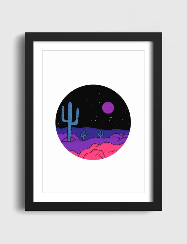 Violet Planet Artframe