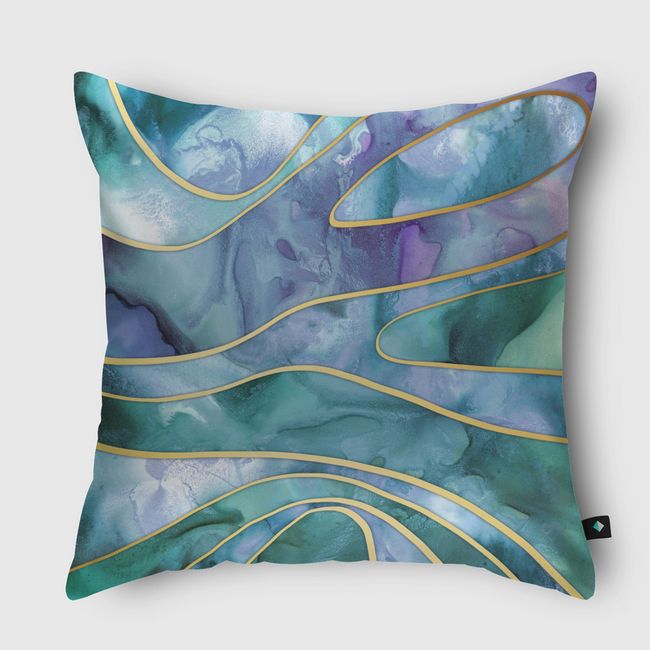 Magnetic Tide - Throw Pillow