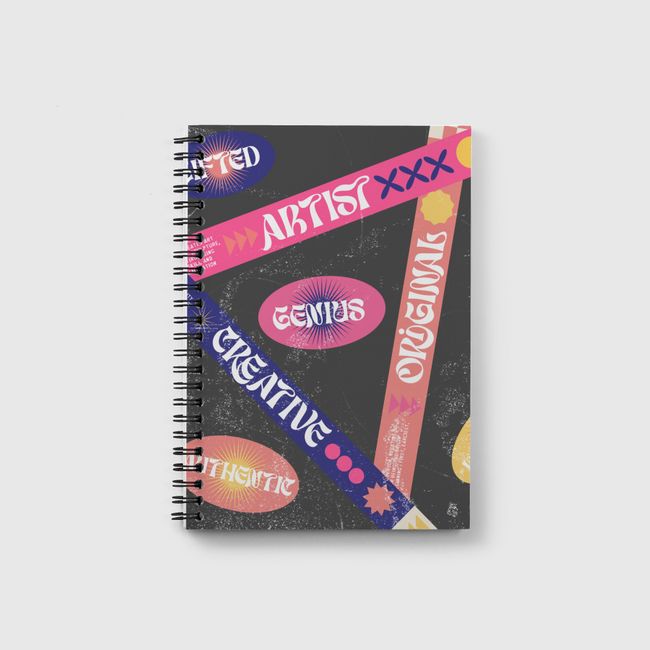Artist (creative) - Notebook