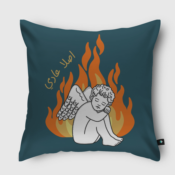 اصلا عادي Throw Pillow