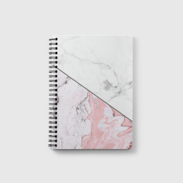 Pink Marble Notebook