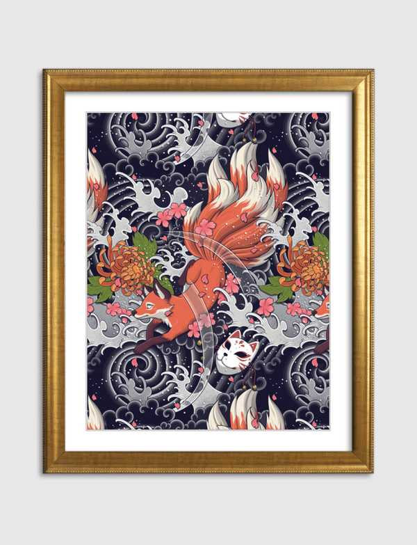 Nine Tailed Fox Spirit Artframe