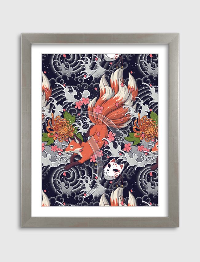 Nine Tailed Fox Spirit - Artframe