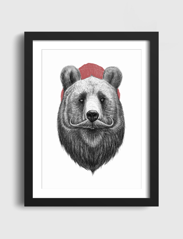 Bearded bear Artframe