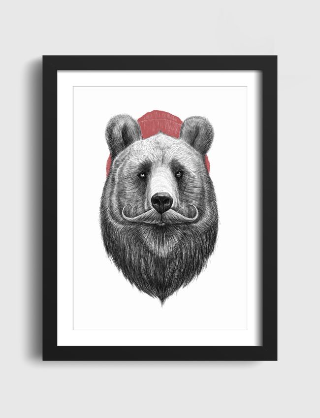 Bearded bear - Artframe