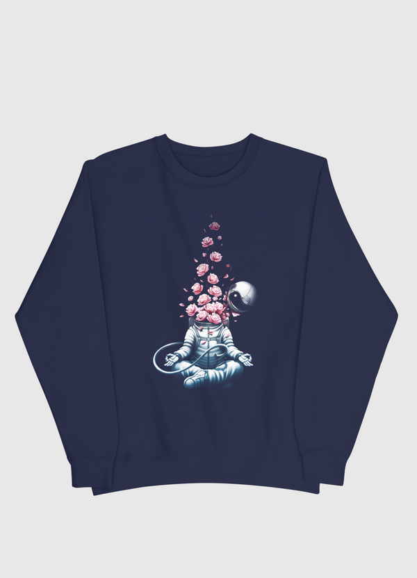 Astro Meditation Roses Men Sweatshirt