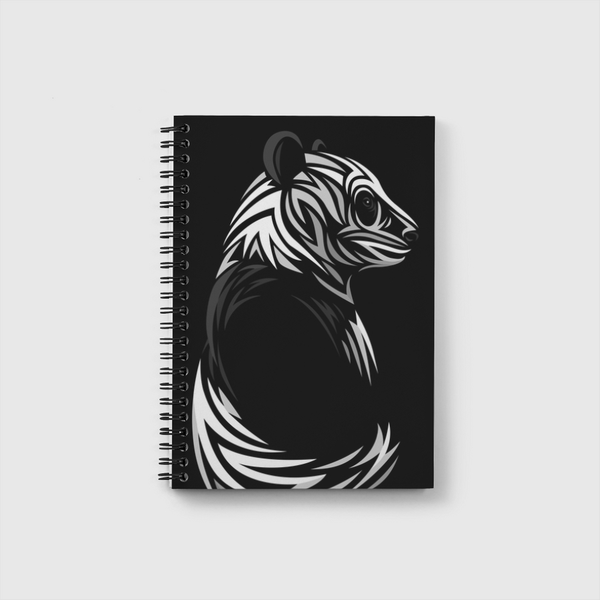 Tribal Panda Notebook