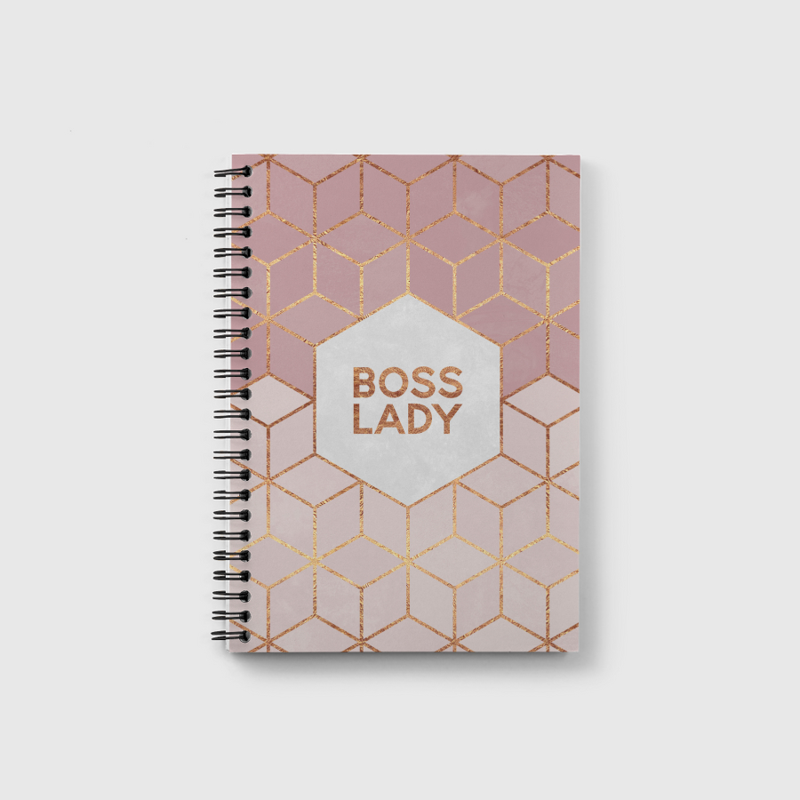 Boss Lady by Efredriksson - Notebook - Spark