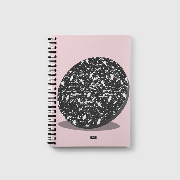 MARBLEIZED NOTHINGNESS Notebook