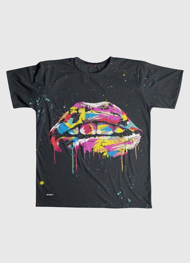 Colorful lips - Men Graphic T-Shirt