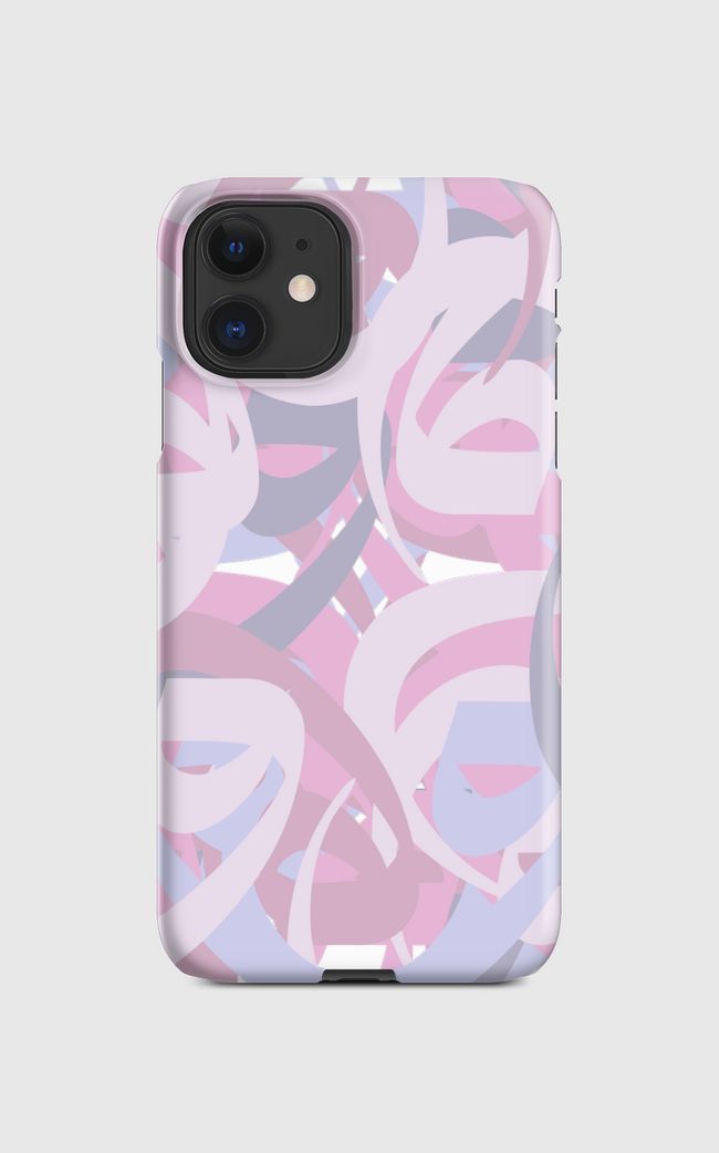 calligraphy pink - Regular Case