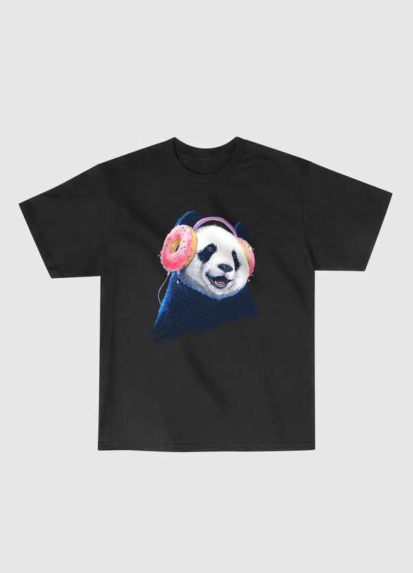 Panda in headphones Classic T-Shirt