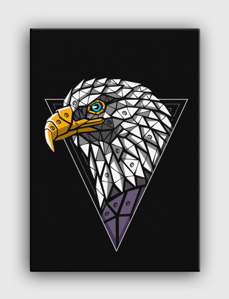 Cyber Eagle Punk by Alberto - Canvas - Spark ™