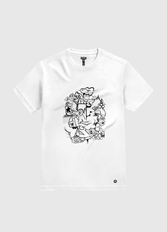 Street jam - White Gold T-Shirt