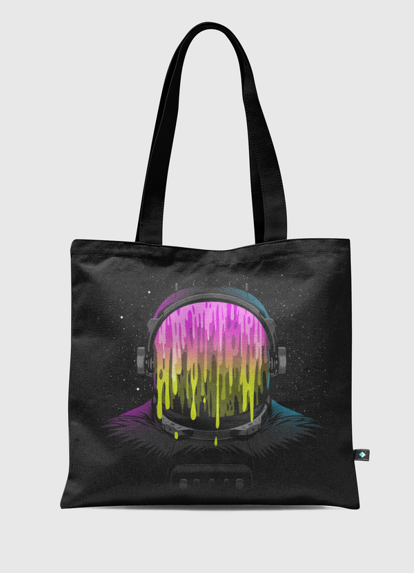 Astronaut painting Tote Bag