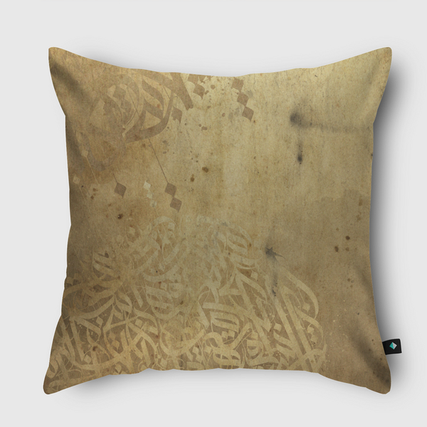 Old Calligraphy 2019 Throw Pillow