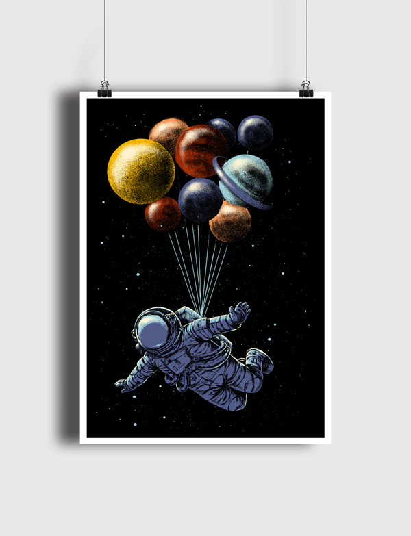 Space Travel Poster