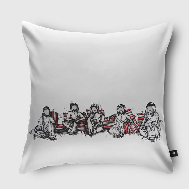 Gathering  - Throw Pillow