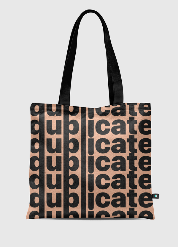 تكرار | duplicate Tote Bag