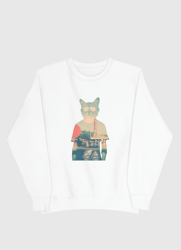 Cool Cat Men Sweatshirt