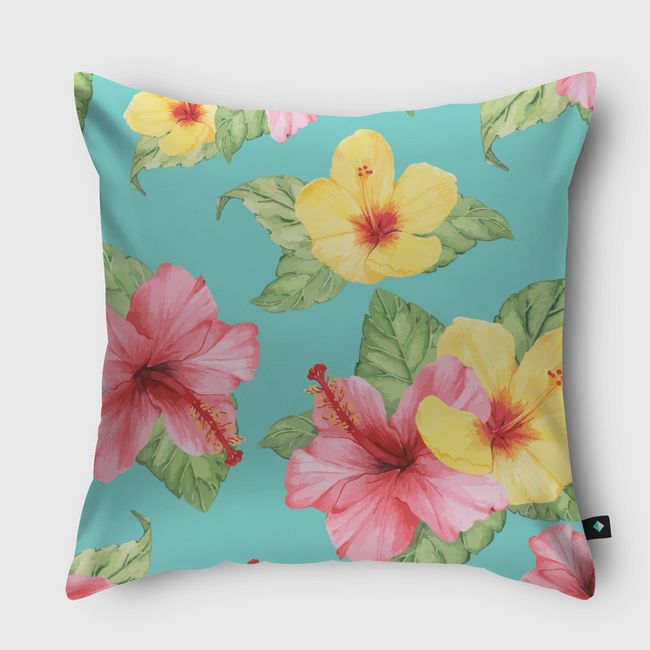 floral - Throw Pillow