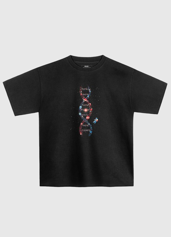 DNA Astronaut Galaxy - Oversized T-Shirt