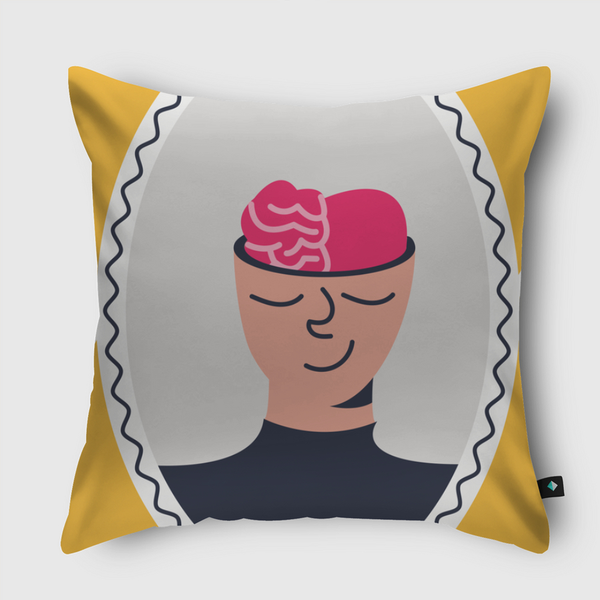 Emotionally rational Throw Pillow