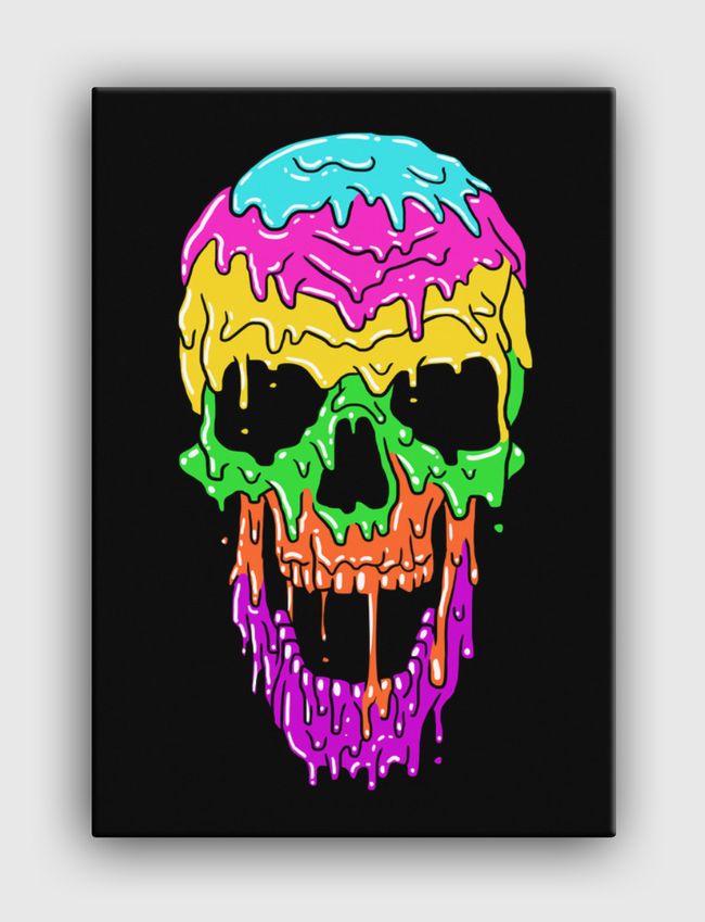 Summer Skull - Canvas