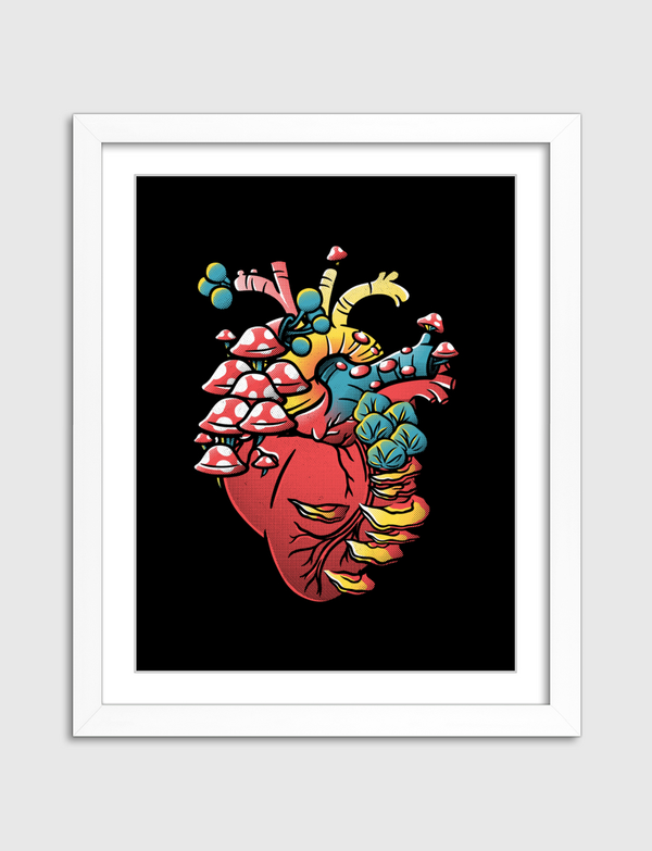 Fungi Heart Artframe