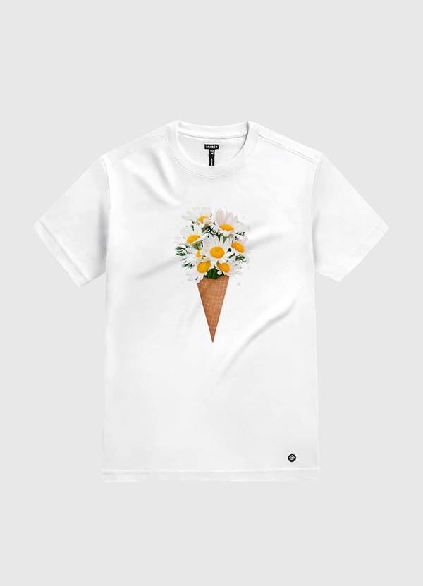 Ice cream with chamomile White Gold T-Shirt