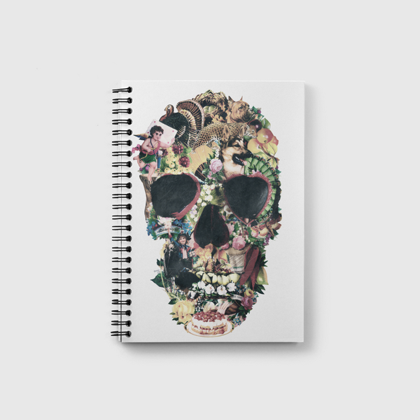 Vintage Skull Notebook